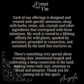 Shadow Work Ritual Oil • Herb Infused • Journey Work • Witch