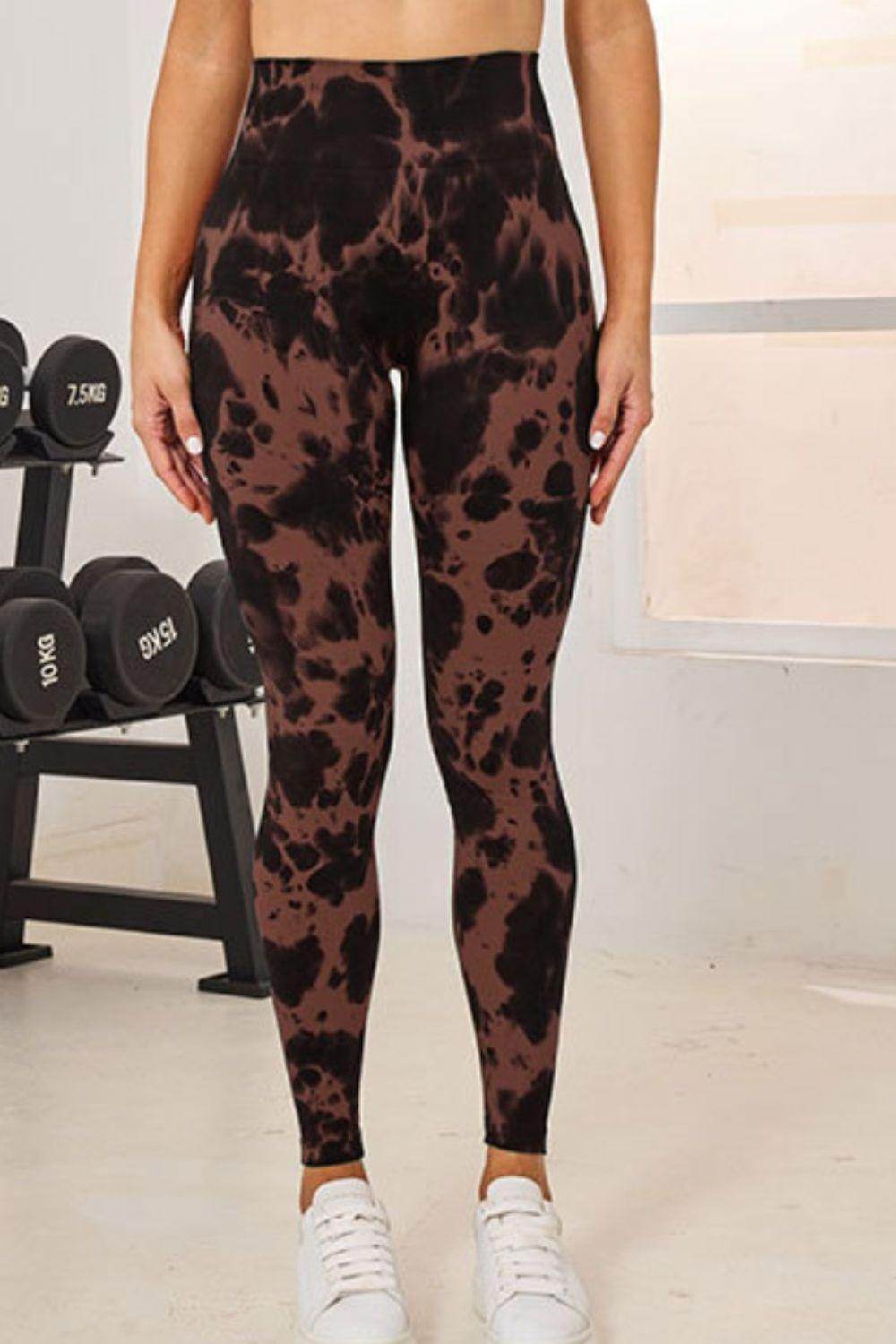 Tie-Dye High Waist Active Leggings for Comfortable Fitness Multiple colors!