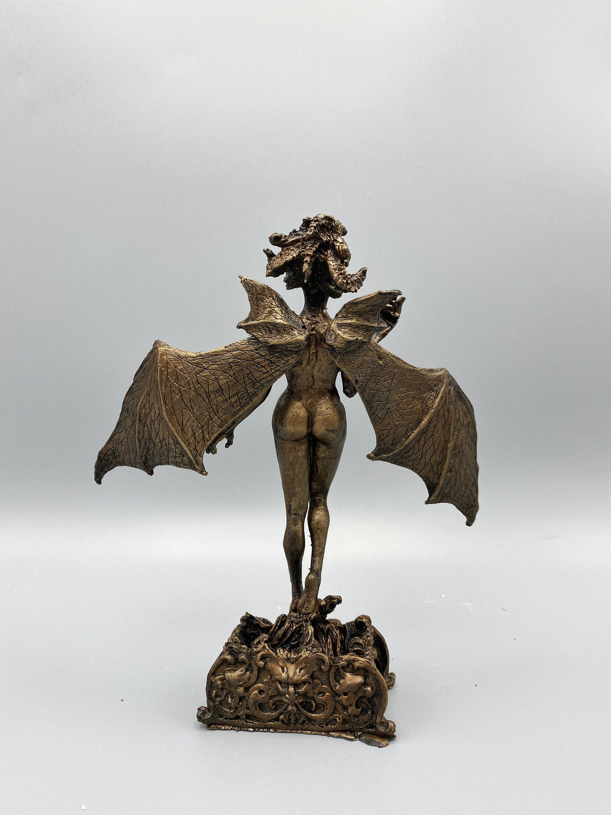 Lilith Statue, Half Scale Resin Sculpture | Mythic Goddess Figurine |Myths and Legends Character |Altar Statue for Gothic Home Decor