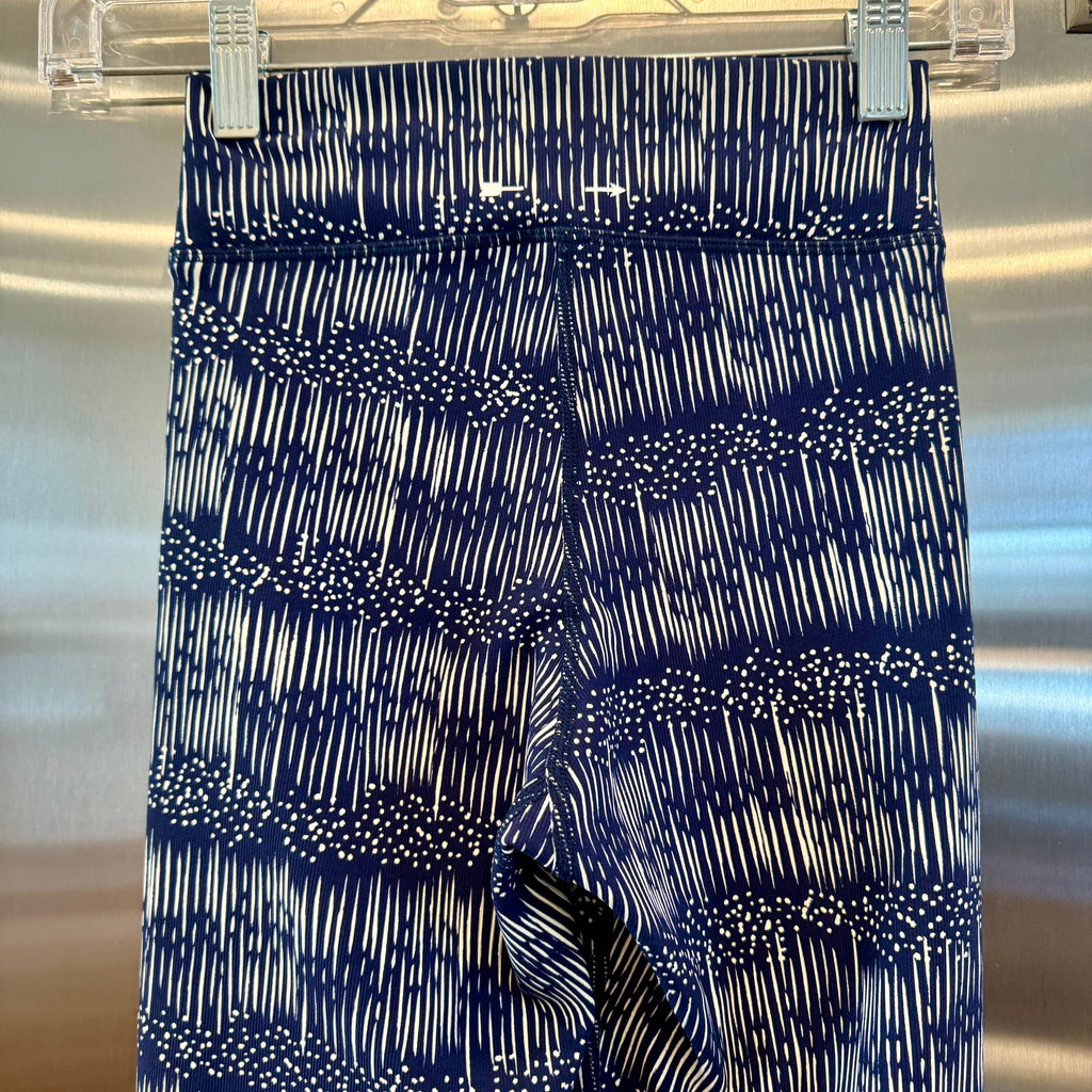The Upside Yukimi Leggings in Blue , Ribbed Yoga Pants