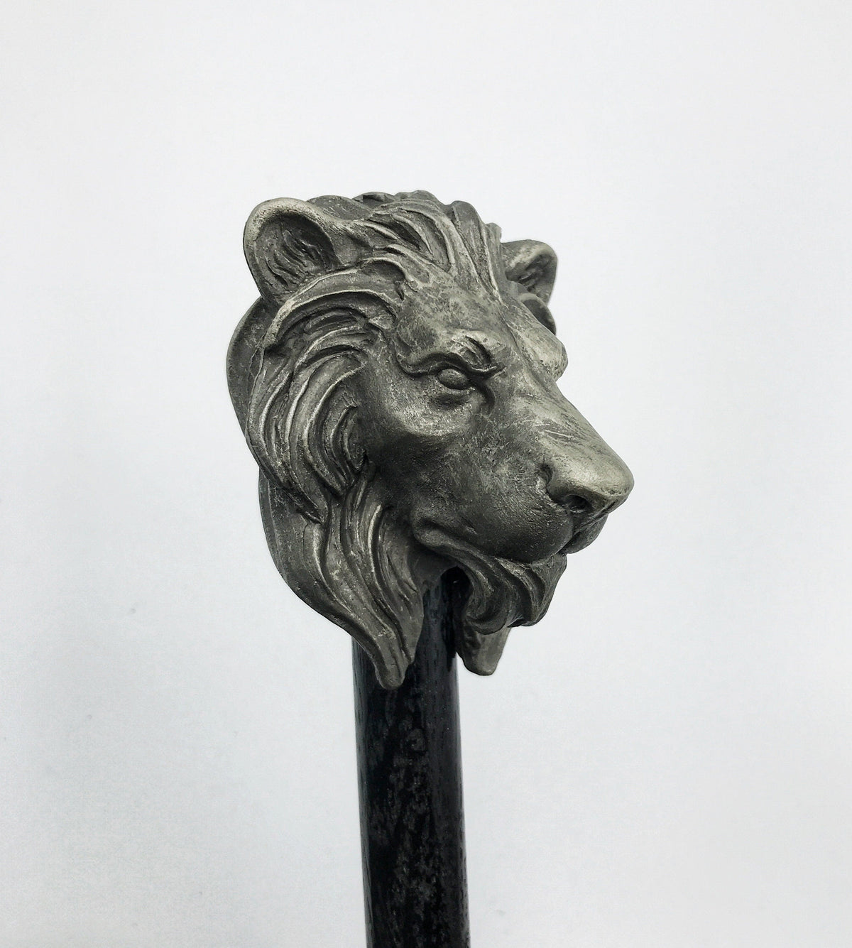 Lion Cane, Hand Sculpted Walking Stick | Medieval Gothic Cane | Fantasy Cosplay Lion Head Cane, Gothic Accessory