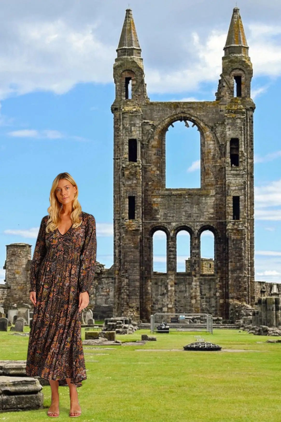 Backless Maxi Dress