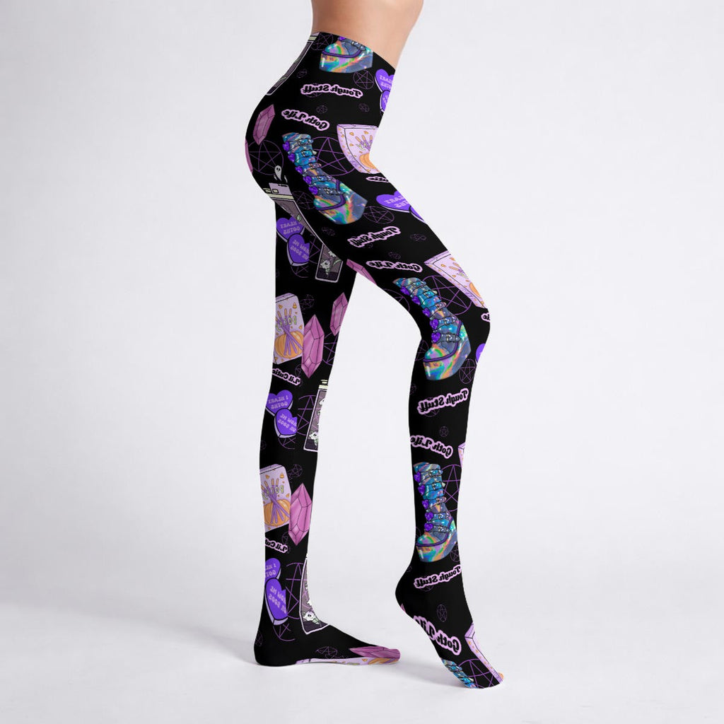 Pastel Spellbound Brat Stretch Tights