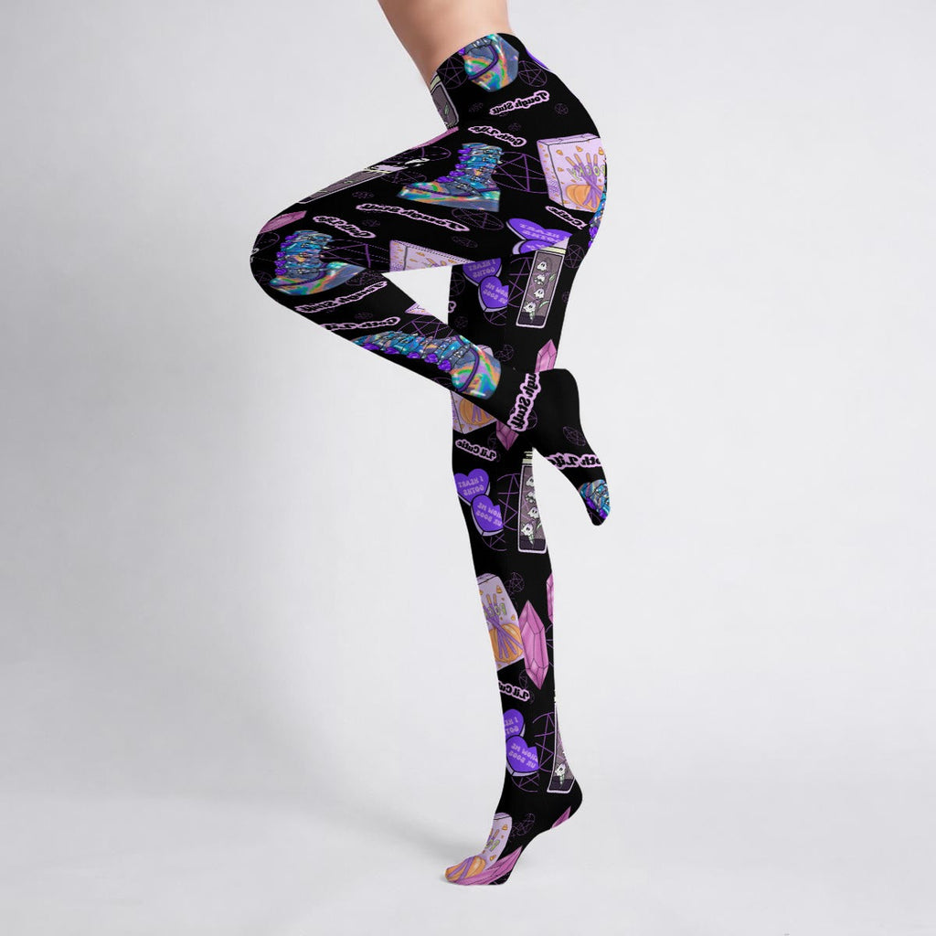 Pastel Spellbound Brat Stretch Tights
