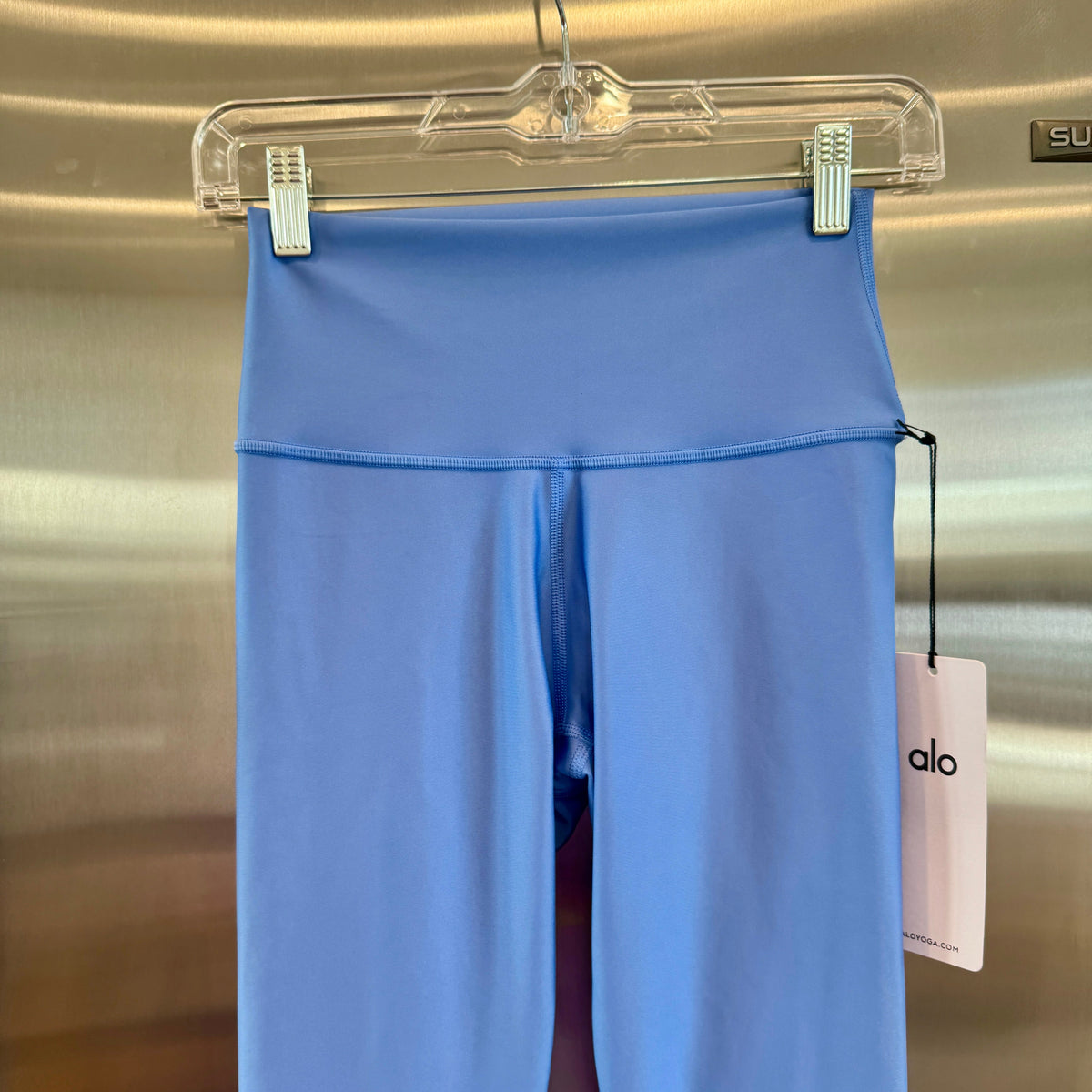Alo 7/8 Airlift High Waist Legging - Crystal Clear Blue