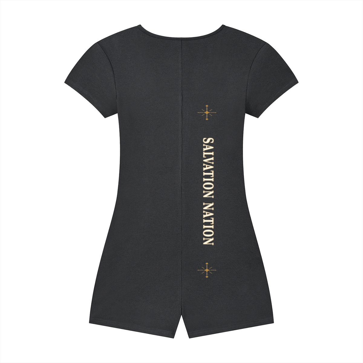 Women's Dual-Function Cape Tie-Waist Romper