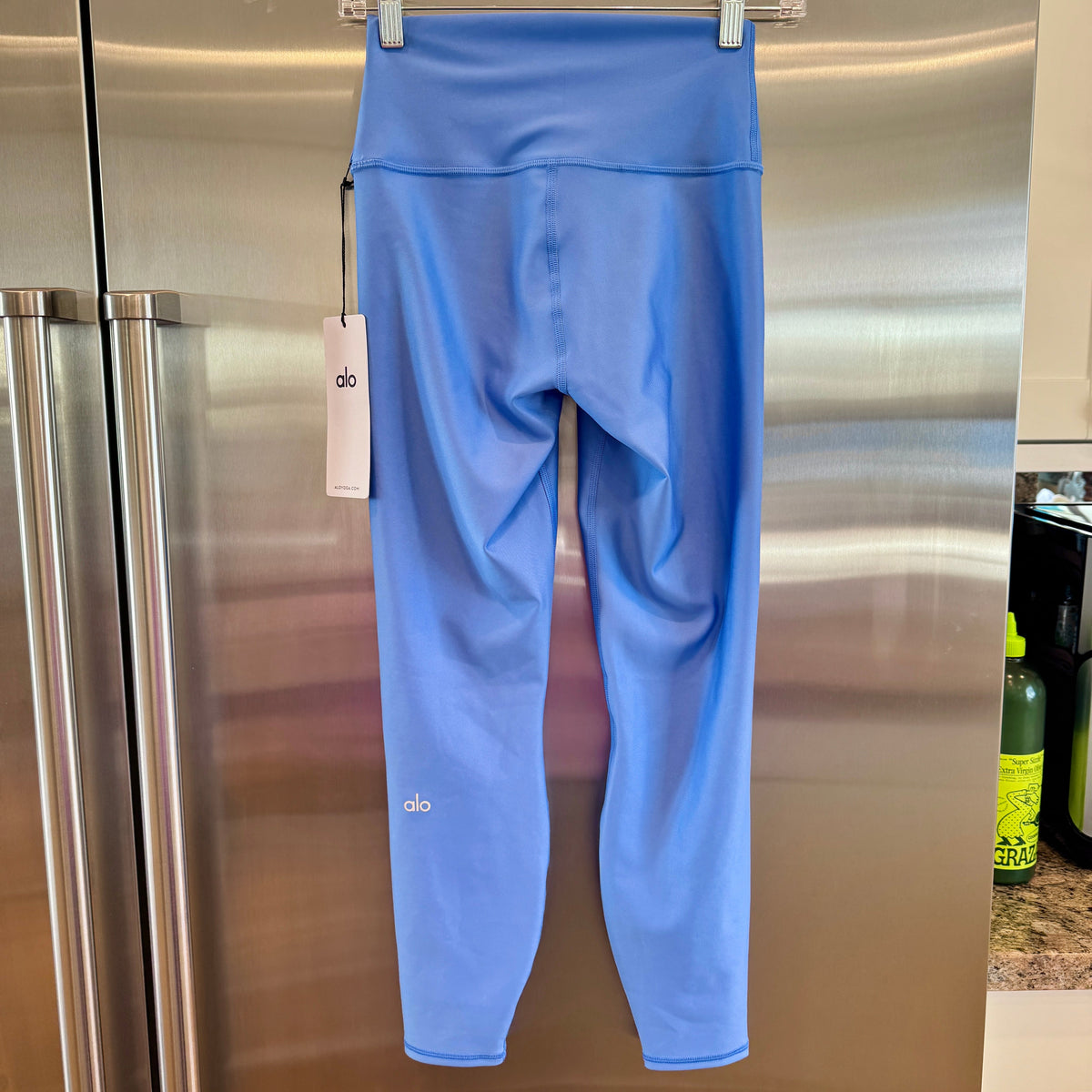 Alo 7/8 Airlift High Waist Legging - Crystal Clear Blue