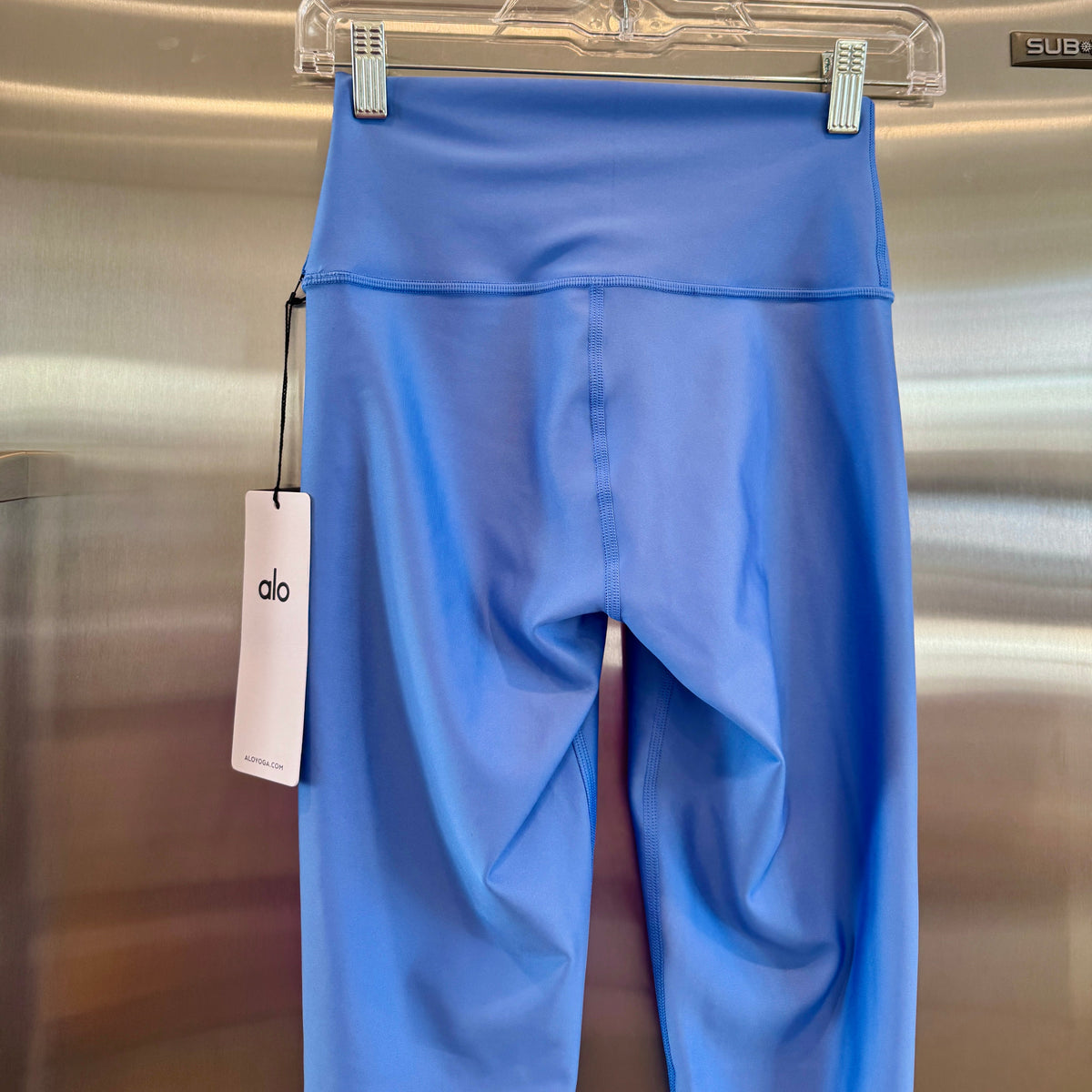 Alo 7/8 Airlift High Waist Legging - Crystal Clear Blue