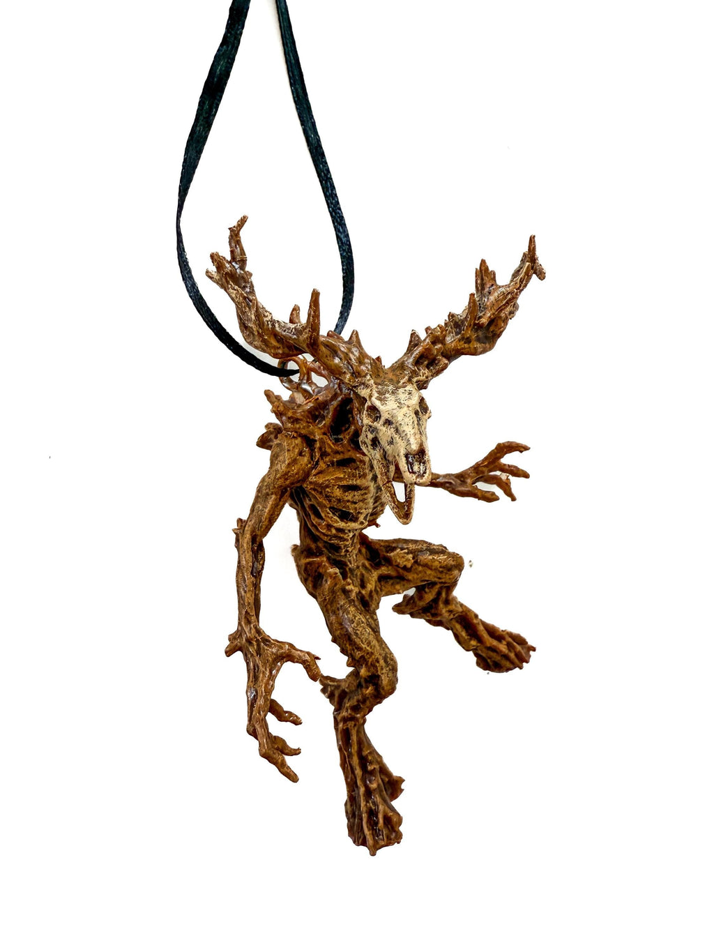 Leshen/ Wendigo Ornament | Mythical Creature Figurine | Folklore Legendary Wendigo Figurine. Fantasy Art Decor