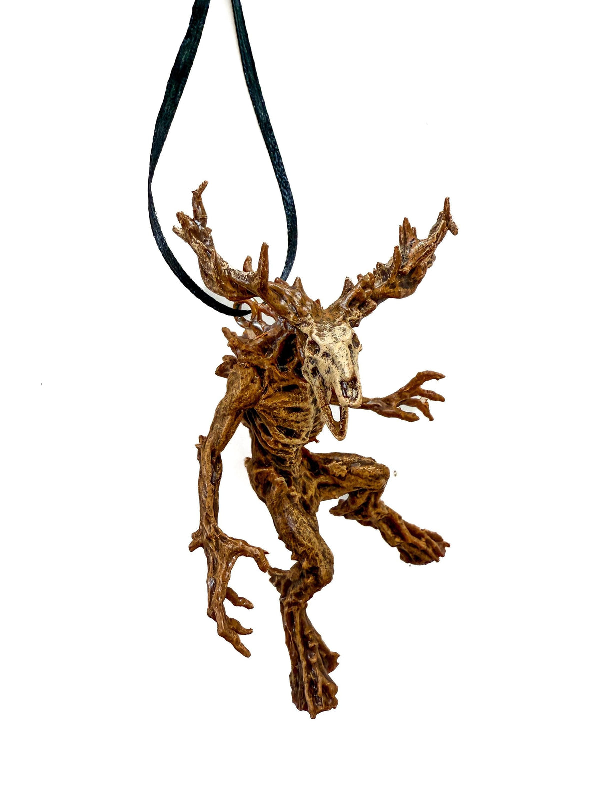 Leshen/ Wendigo Ornament | Mythical Creature Figurine | Folklore Legendary Wendigo Figurine. Fantasy Art Decor