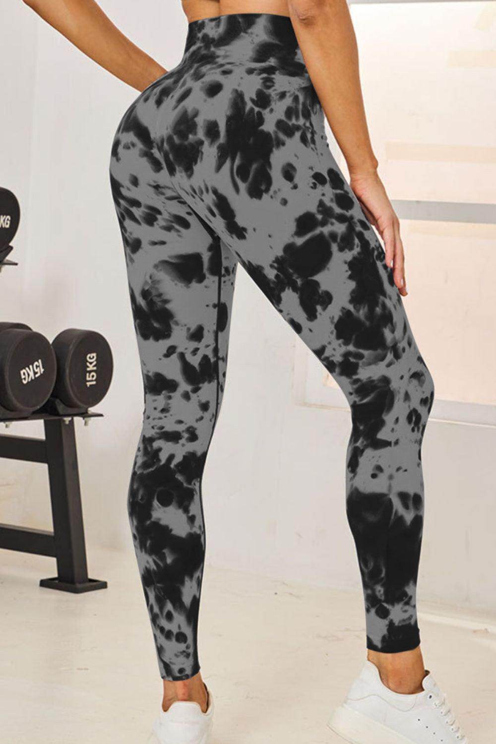 Tie-Dye High Waist Active Leggings for Comfortable Fitness Multiple colors!