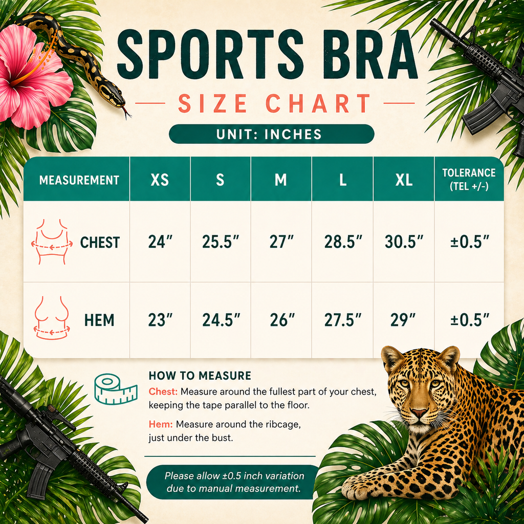 Snipes & Stripes-Straight Strap Sports Bra |