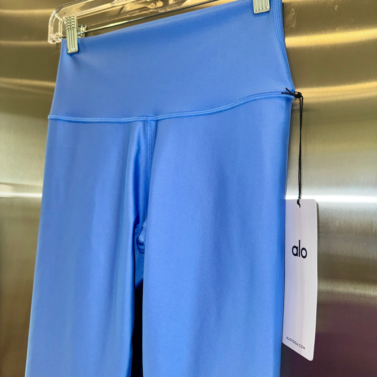 Alo 7/8 Airlift High Waist Legging - Crystal Clear Blue