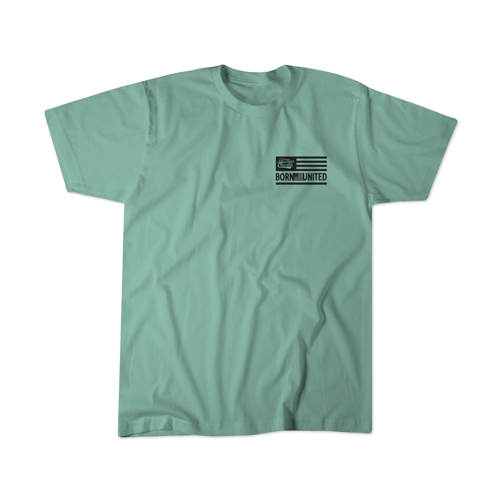 Loaded Leopard LHSG - Seafoam Green Tee MENS UNISEX