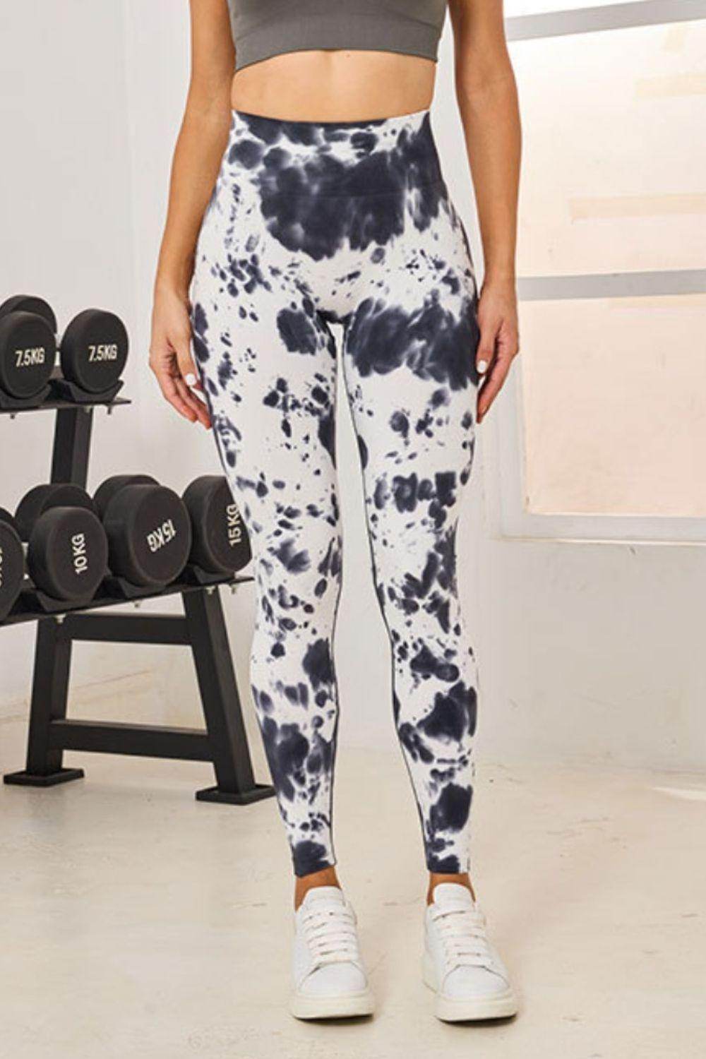 Tie-Dye High Waist Active Leggings for Comfortable Fitness Multiple colors!