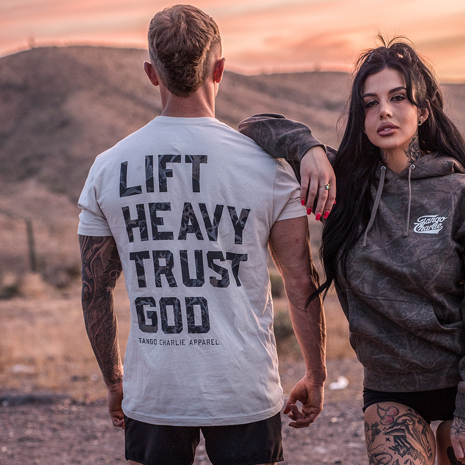 Lift Heavy. Trust God. - Tee MENS