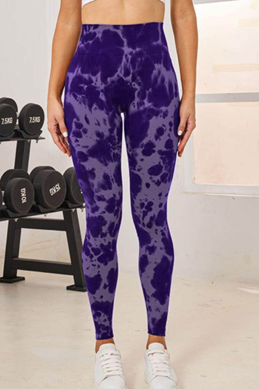 Tie-Dye High Waist Active Leggings for Comfortable Fitness Multiple colors!