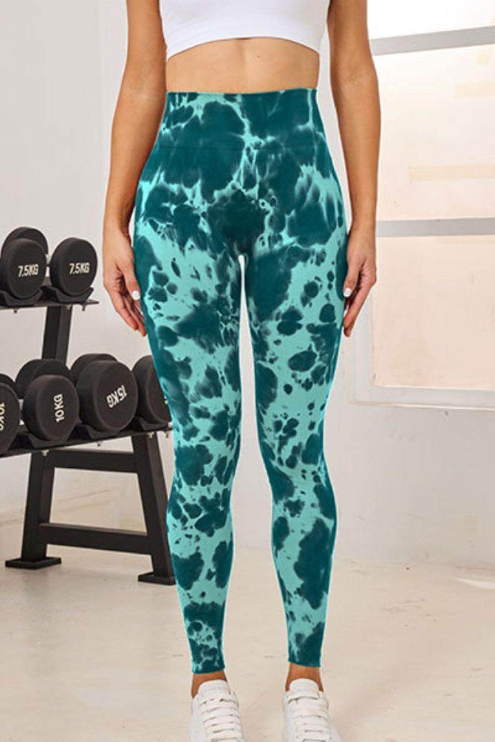 Tie-Dye High Waist Active Leggings for Comfortable Fitness Multiple colors!