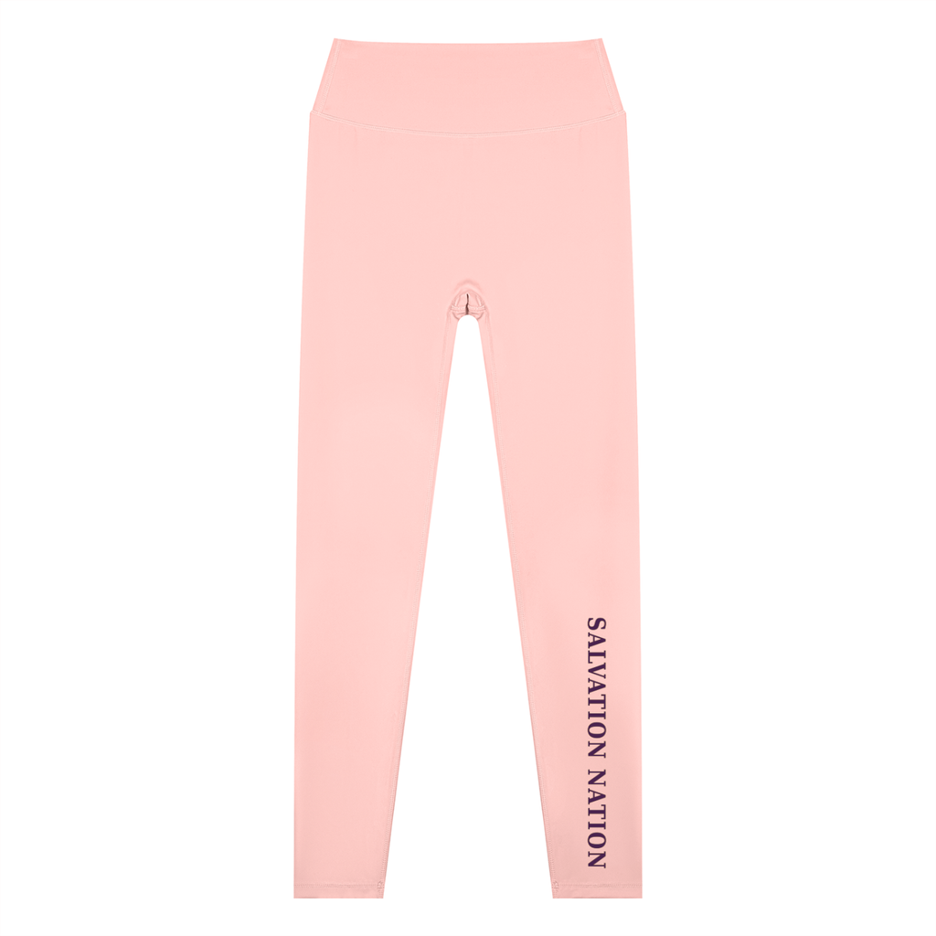 Salvation Nations Signature Women’s High Waisted Yoga Leggings Multiple Colors