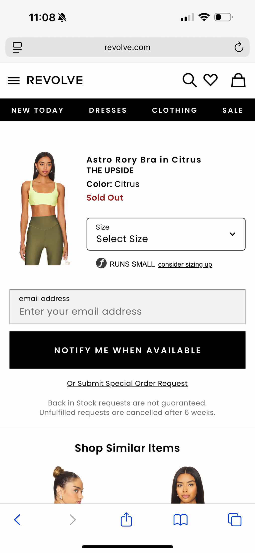 The Upside SET Astro Rory Bra and Printed Leggings in Multicolor / Citrus