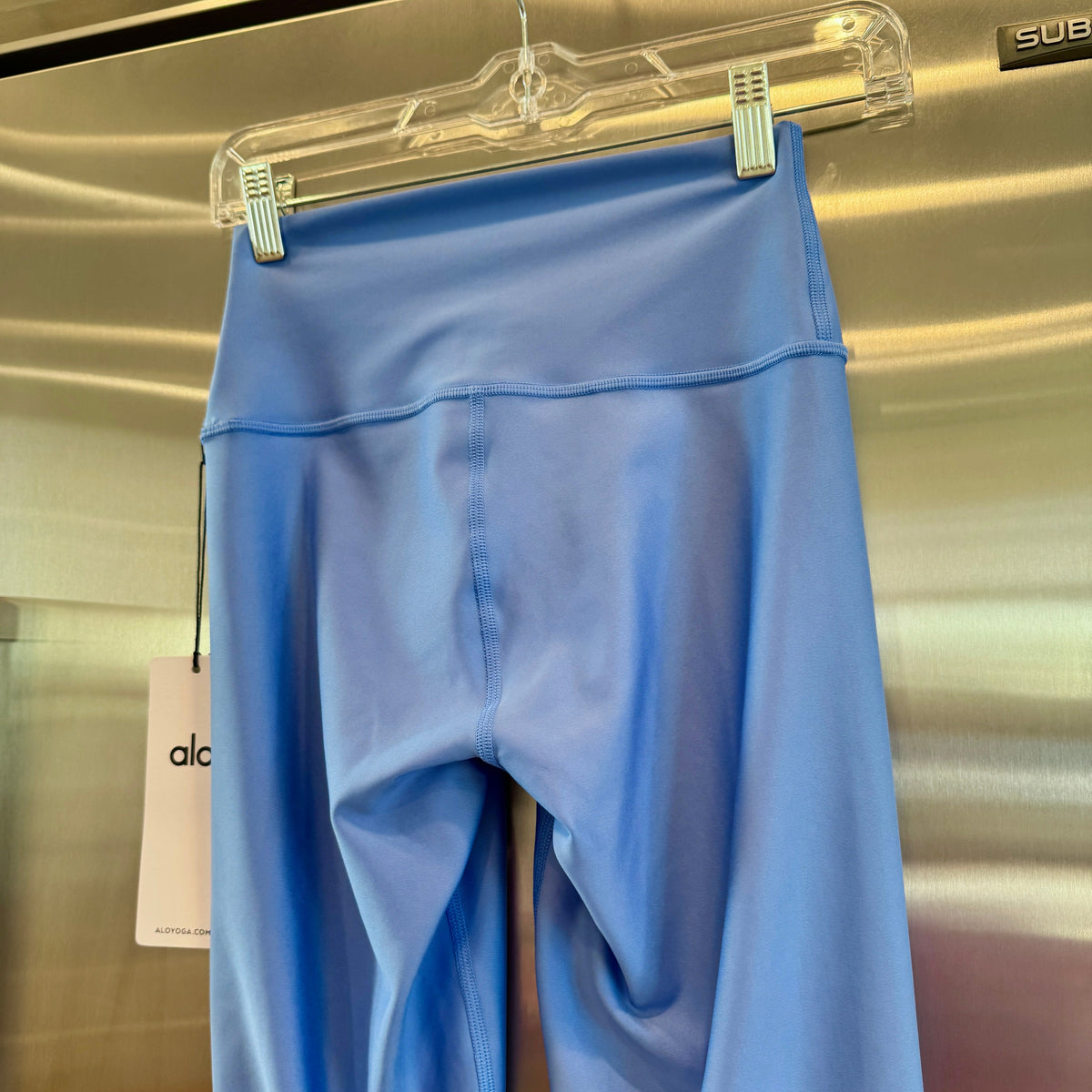 Alo 7/8 Airlift High Waist Legging - Crystal Clear Blue