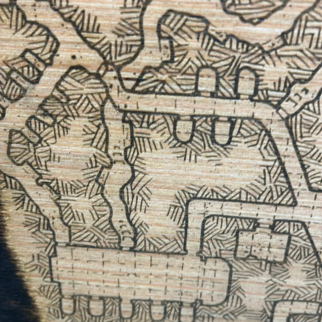 Classic Dungeon Map