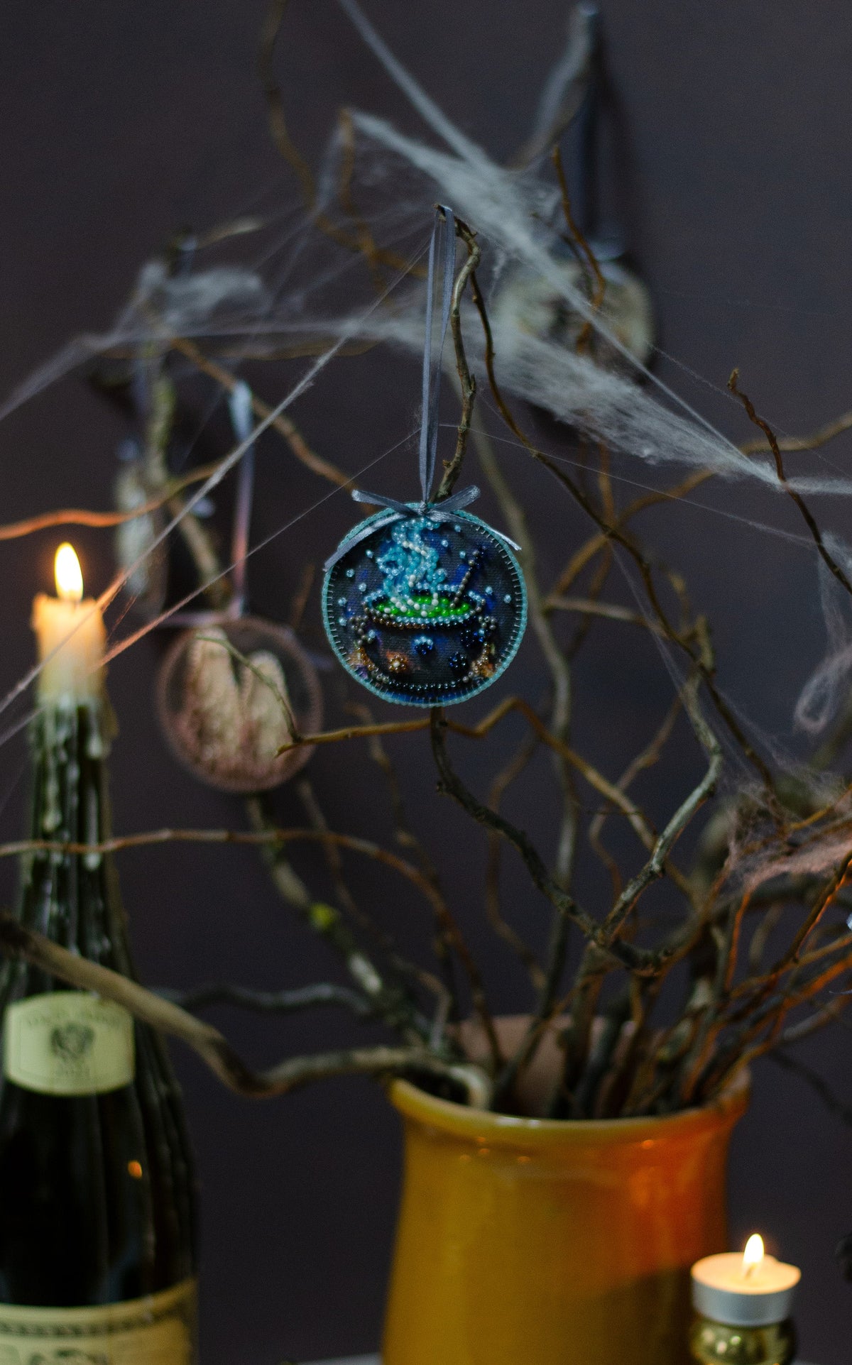 Spell Potion Mini Bead Embroidery Decoration Kit by Abris Art ABT-043