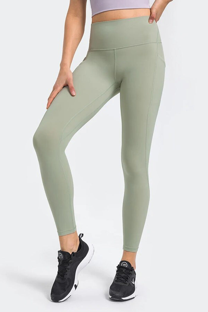 High Waisted Leggings with Pockets multiple colors