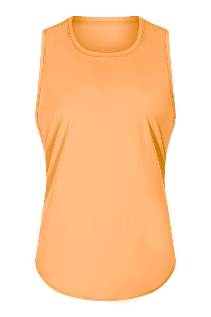 Split Back Tank Top