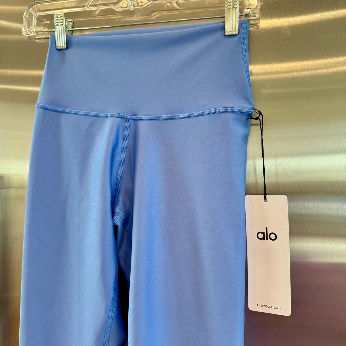Alo 7/8 Airlift High Waist Legging - Crystal Clear Blue