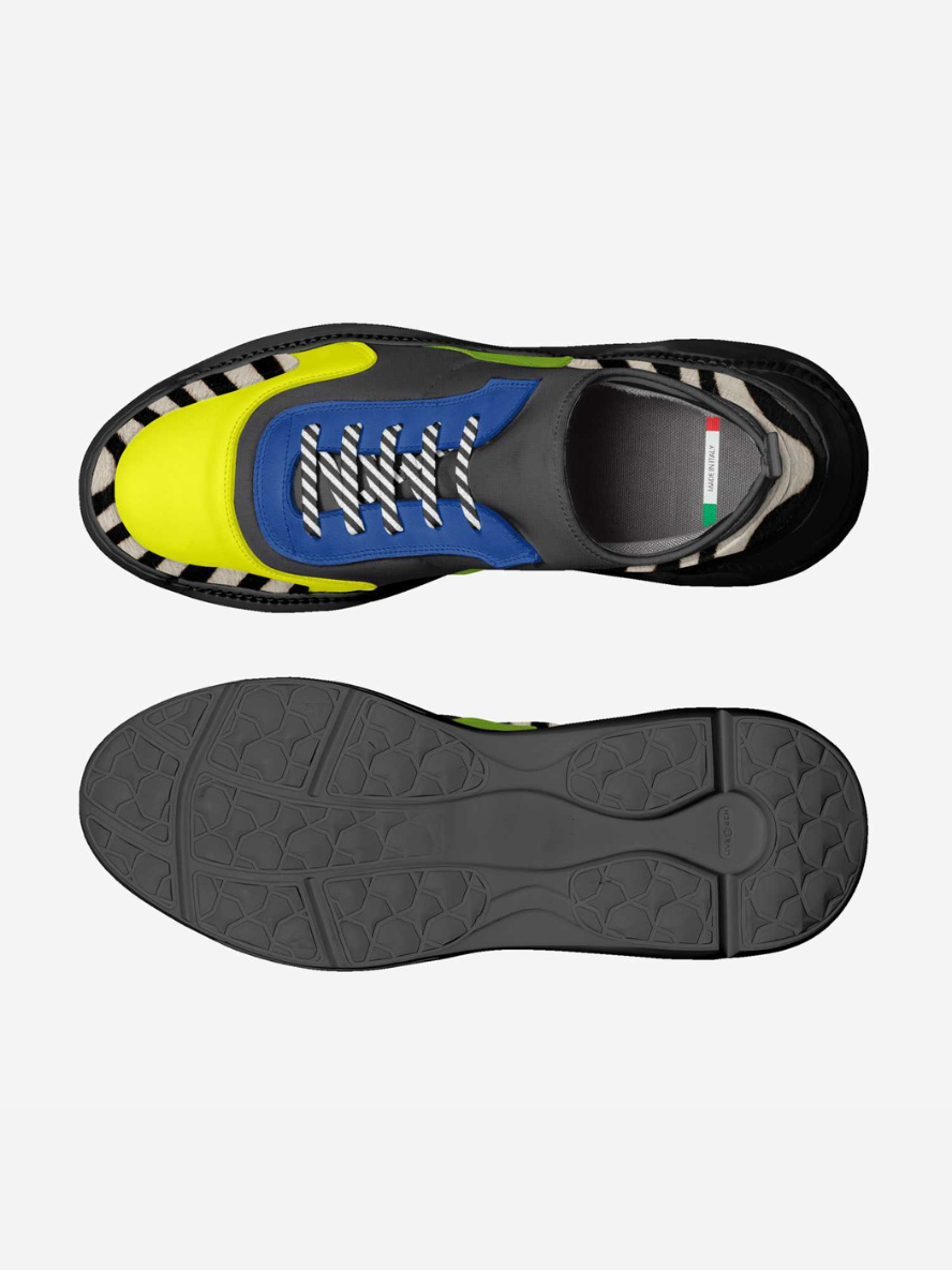 BYMANYC ® NYC NoHo Essence: Avant-Garde Vegan Sneakers with Artistic Soul