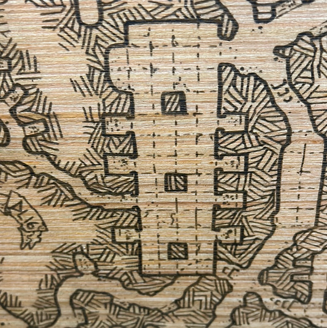Classic Dungeon Map
