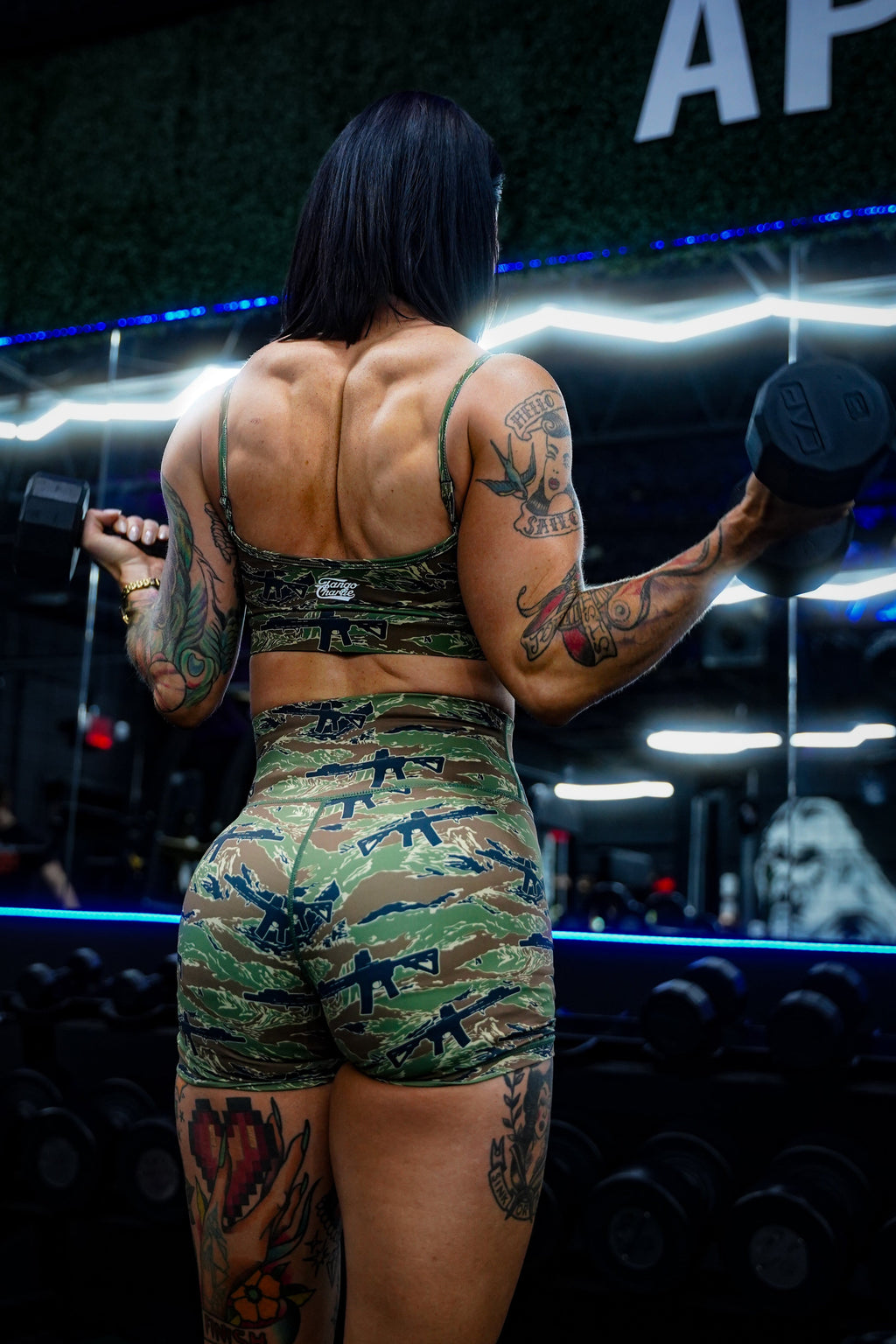 Snipes & Stripes-Straight Strap Sports Bra |