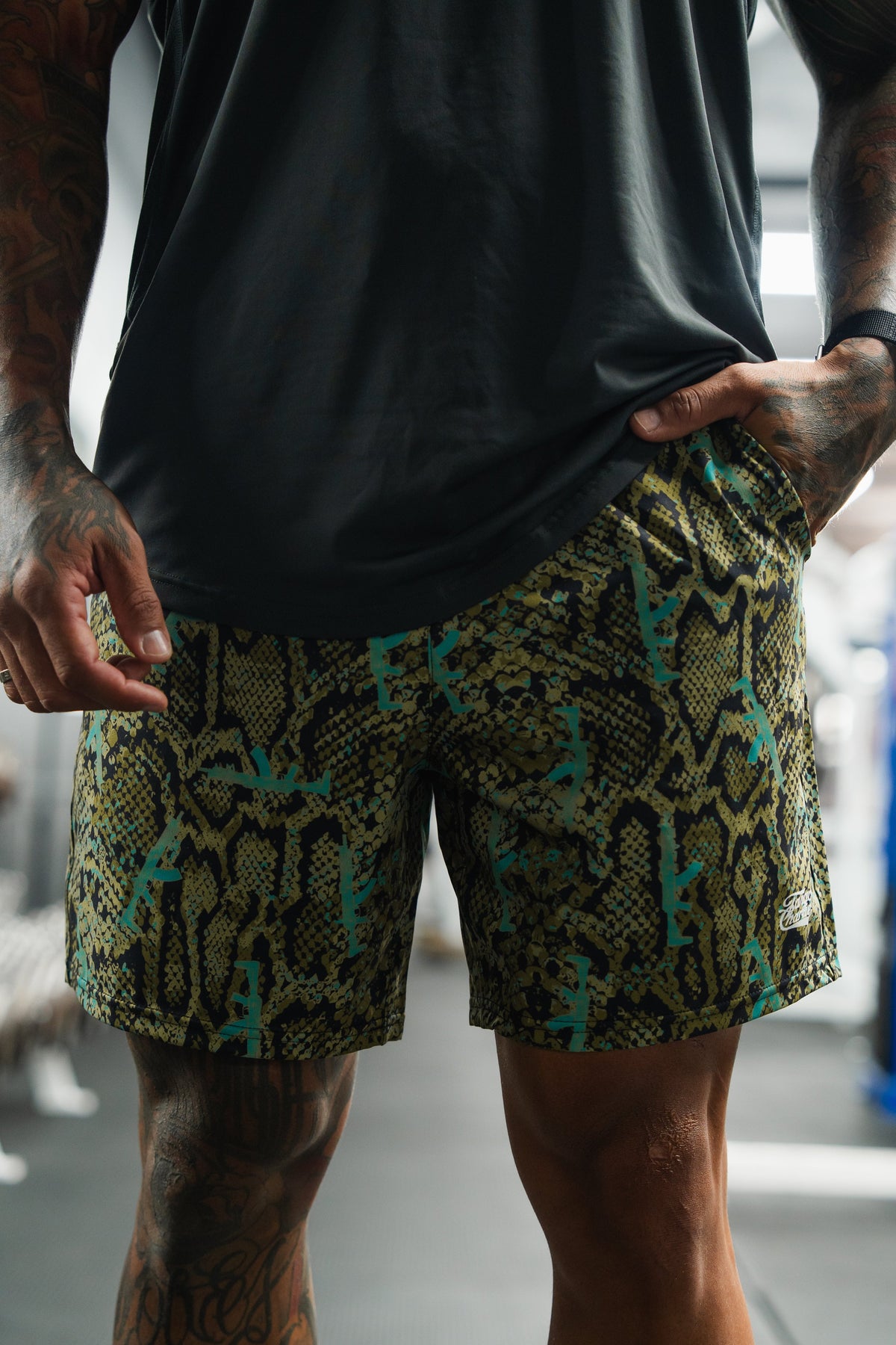 Lethal Venom printed Men's Performance Training Shorts | 5.5"