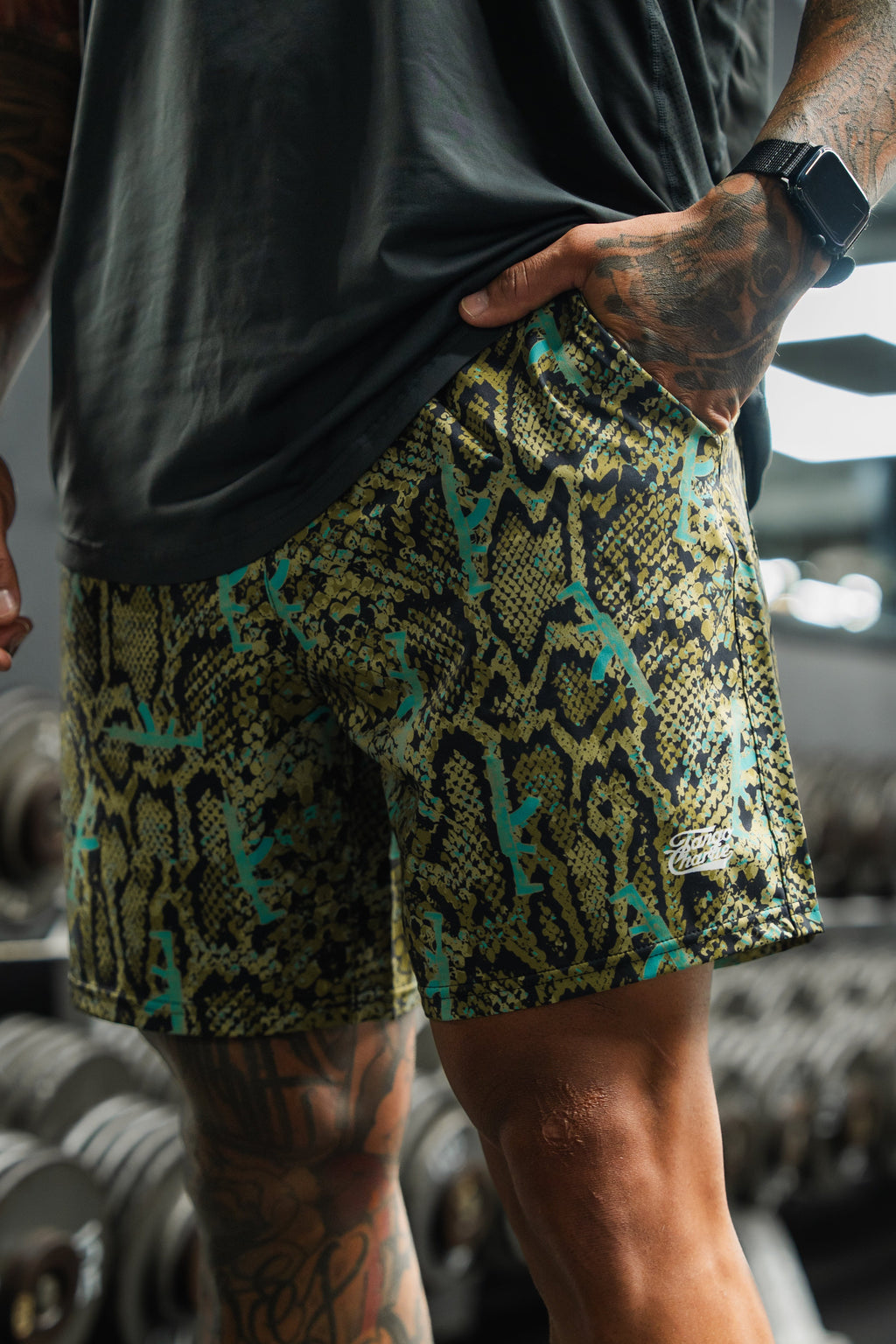 Lethal Venom printed Men's Performance Training Shorts | 5.5"