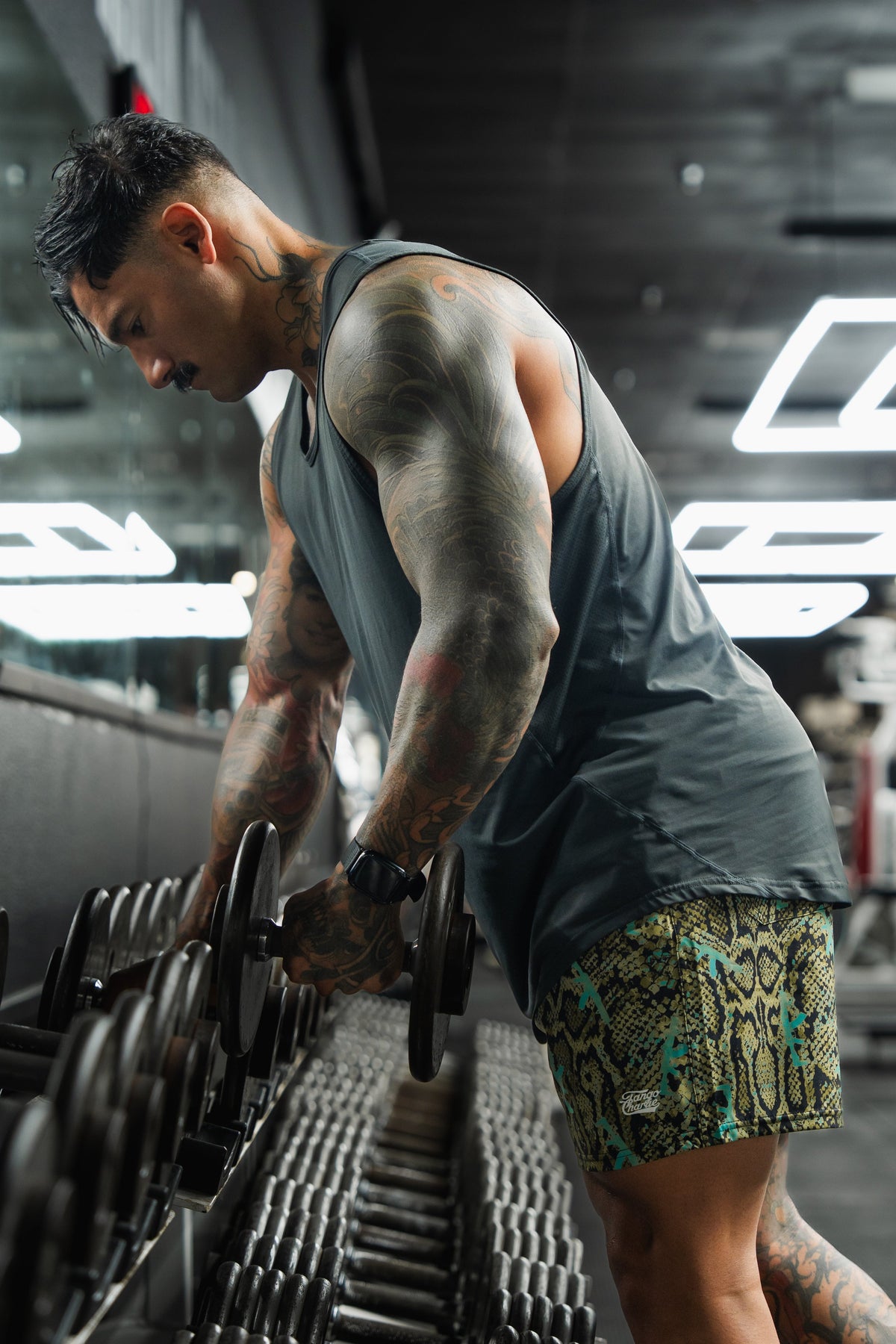 Lethal Venom printed Men's Performance Training Shorts | 5.5"