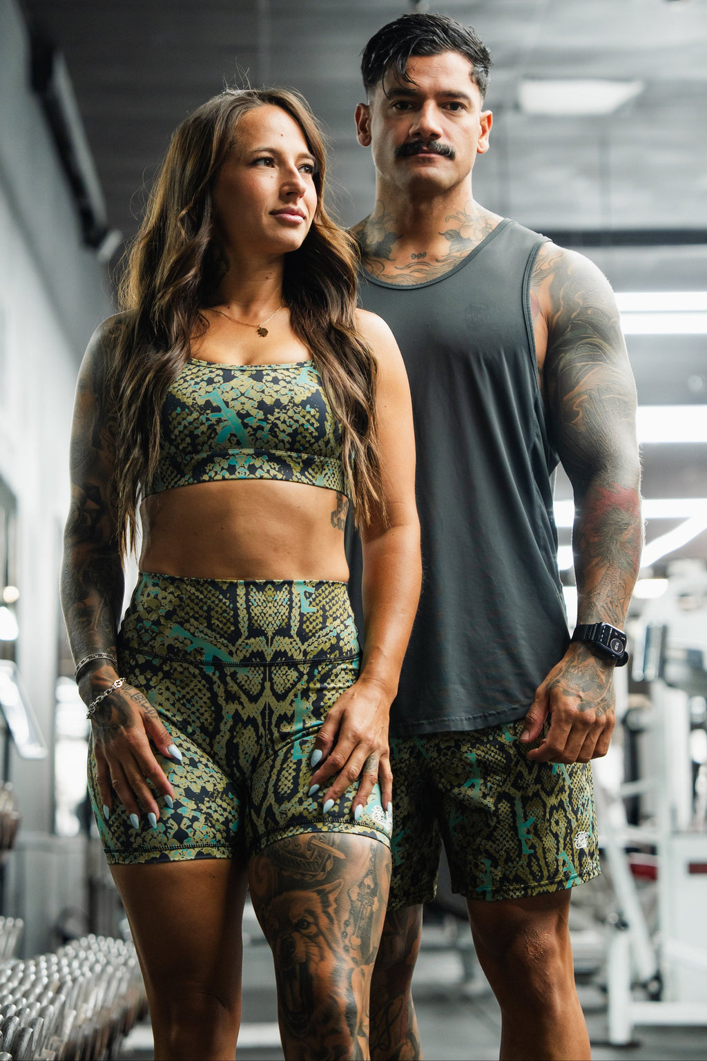 Lethal Venom printed Men's Performance Training Shorts | 5.5"