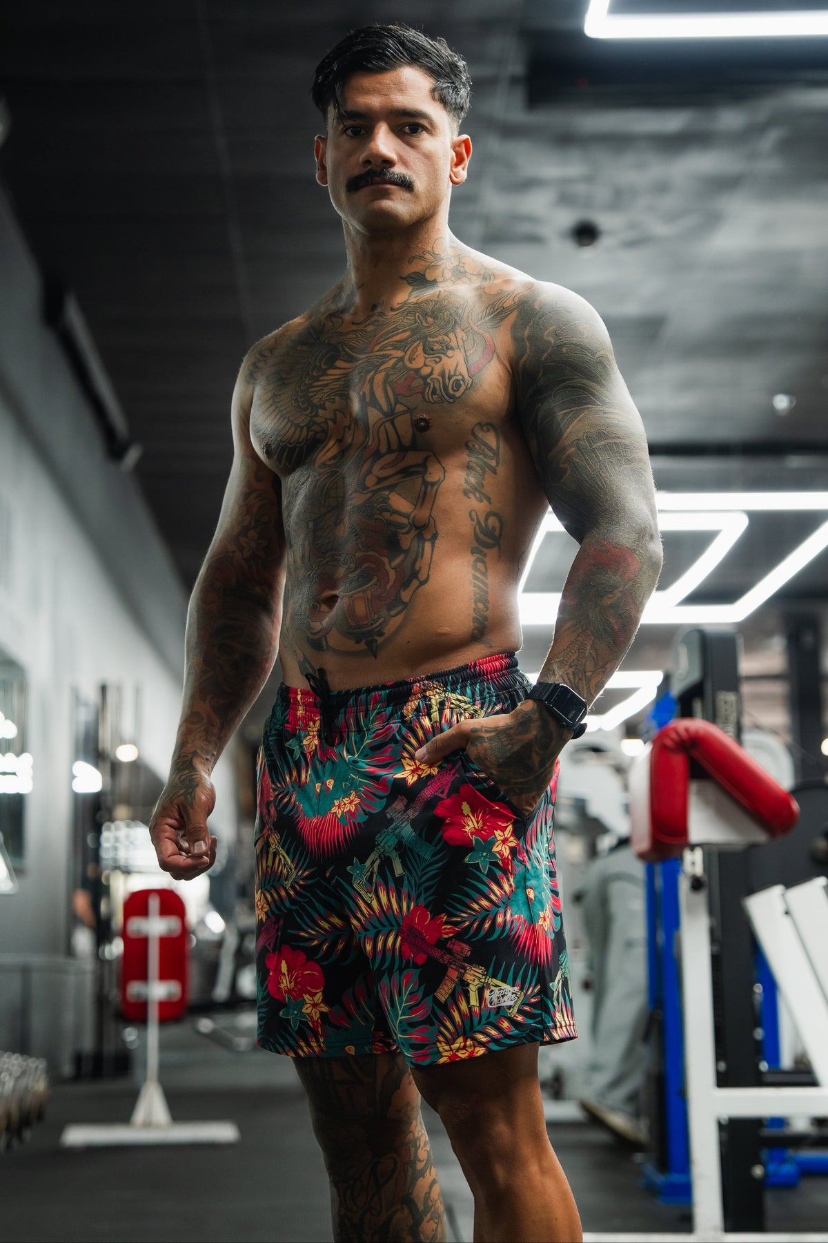 Tropical Assassin Men's Performance Training Shorts | 5.5"