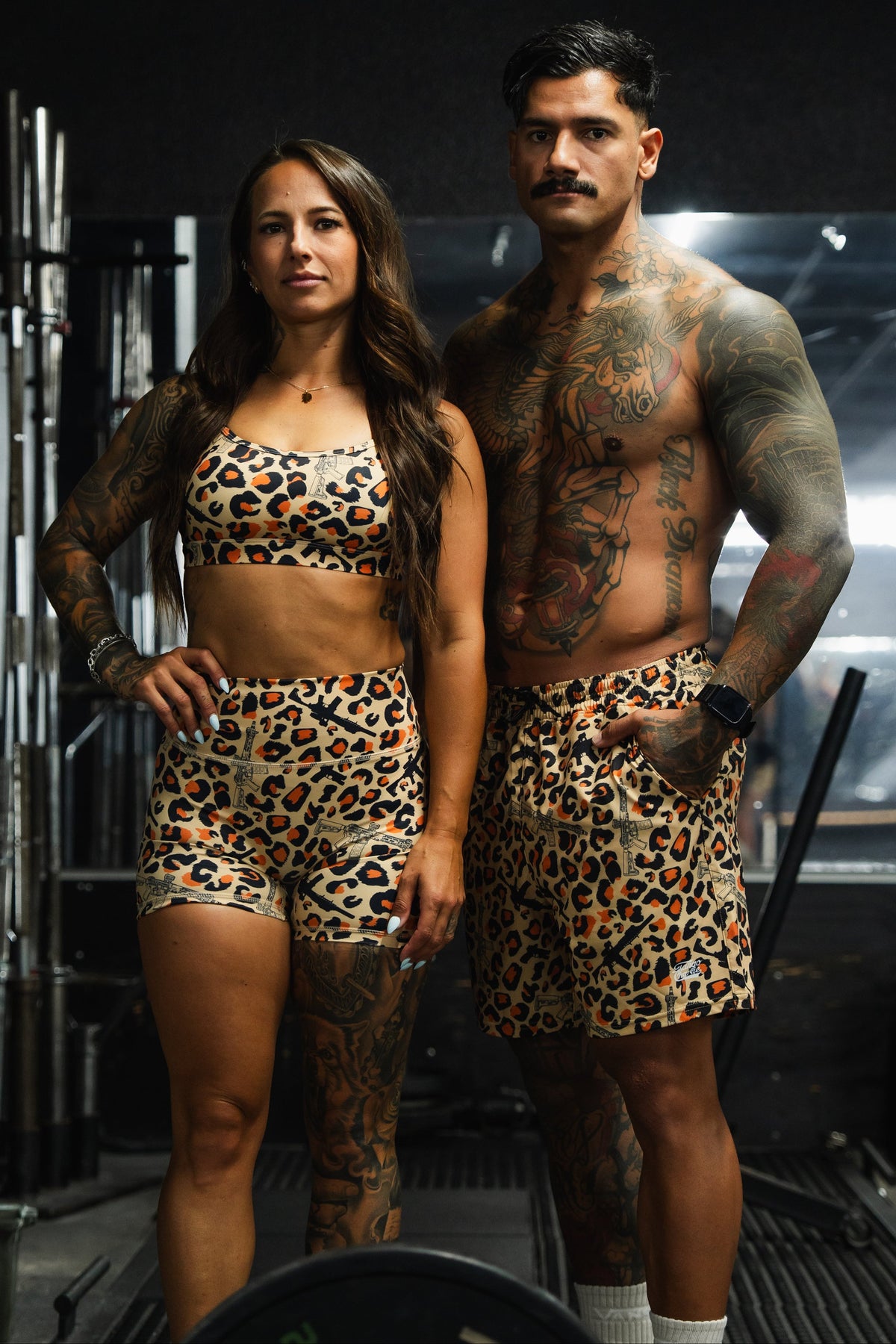 Loaded Leopard printed Men's Performance Training Shorts | 5.5"
