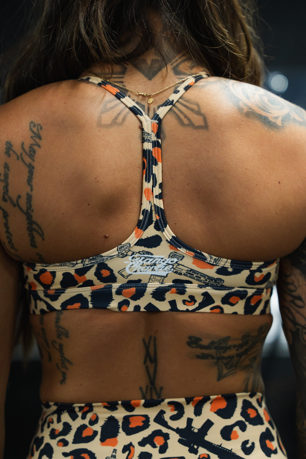 🐆Super cute Loaded Leopard print Y-Back Sports Bra |🐈🤸🏼🤸🏼‍♀️🌈☠️
