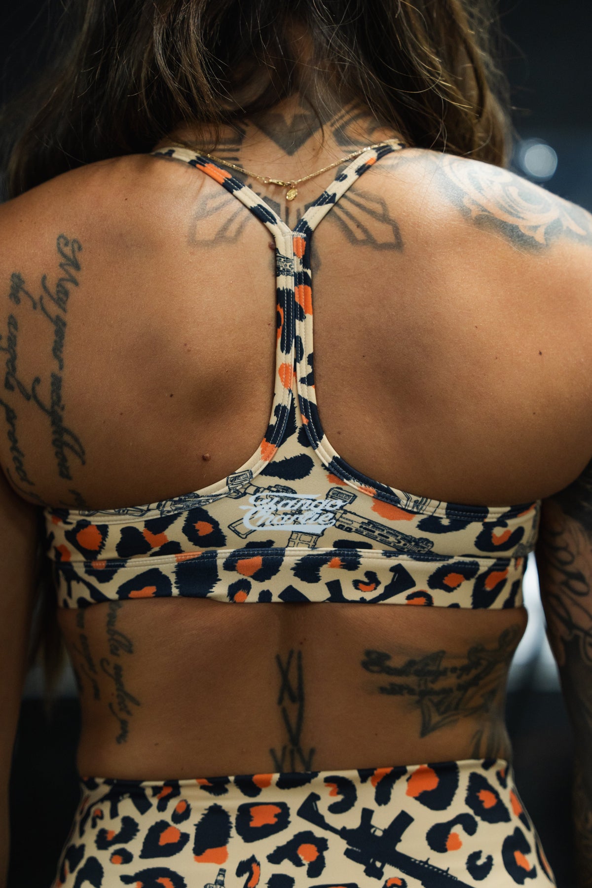 🐆Super cute Loaded Leopard print Y-Back Sports Bra |🐈🤸🏼🤸🏼‍♀️🌈☠️