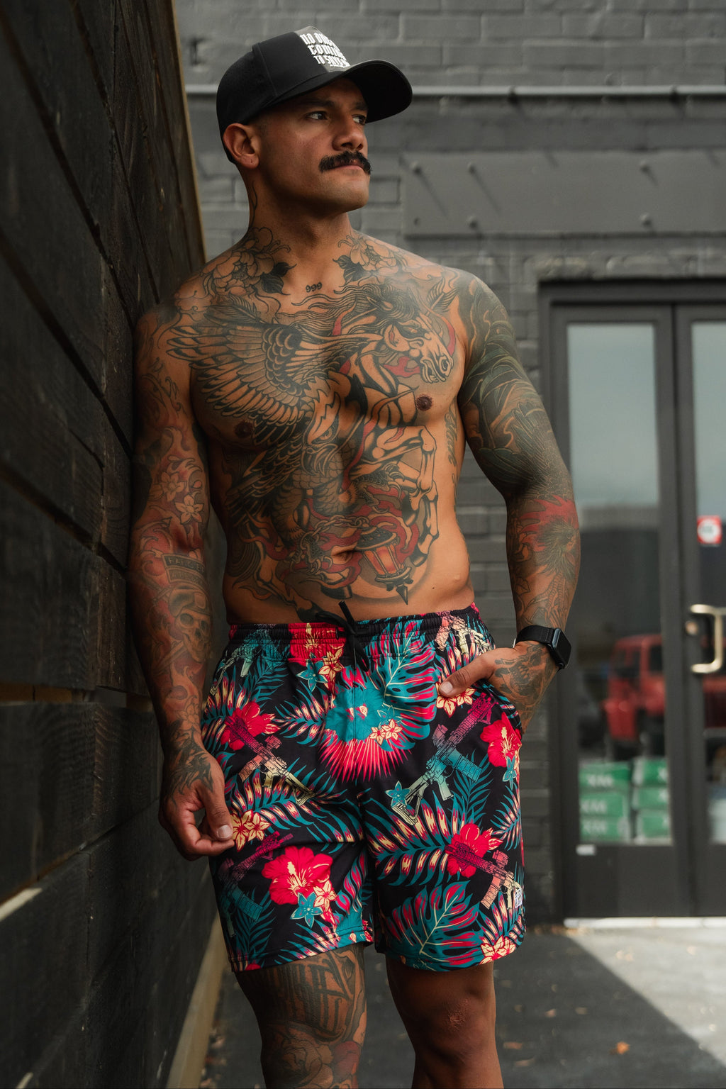 Tropical Assassin Men's Performance Training Shorts | 5.5"