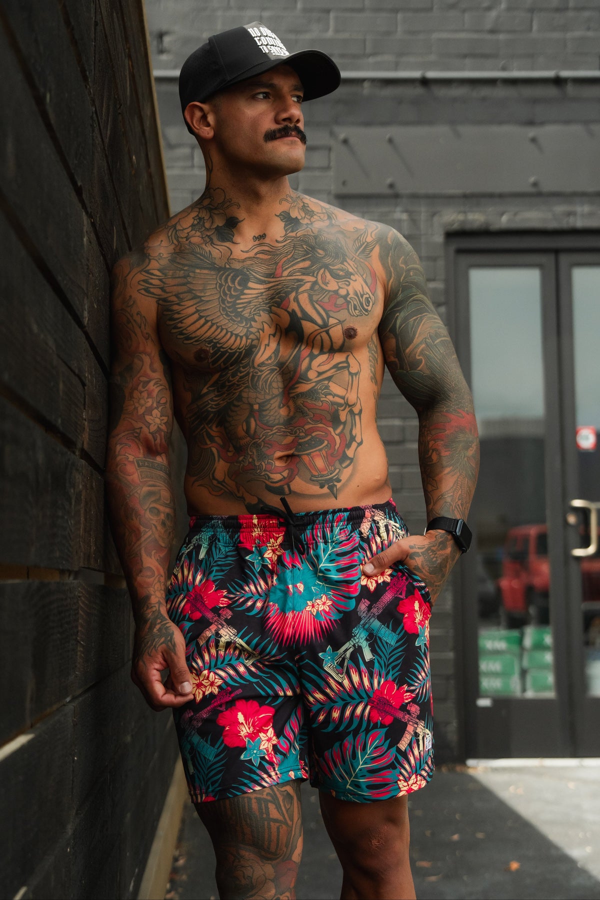 Tropical Assassin Men's Performance Training Shorts | 5.5"