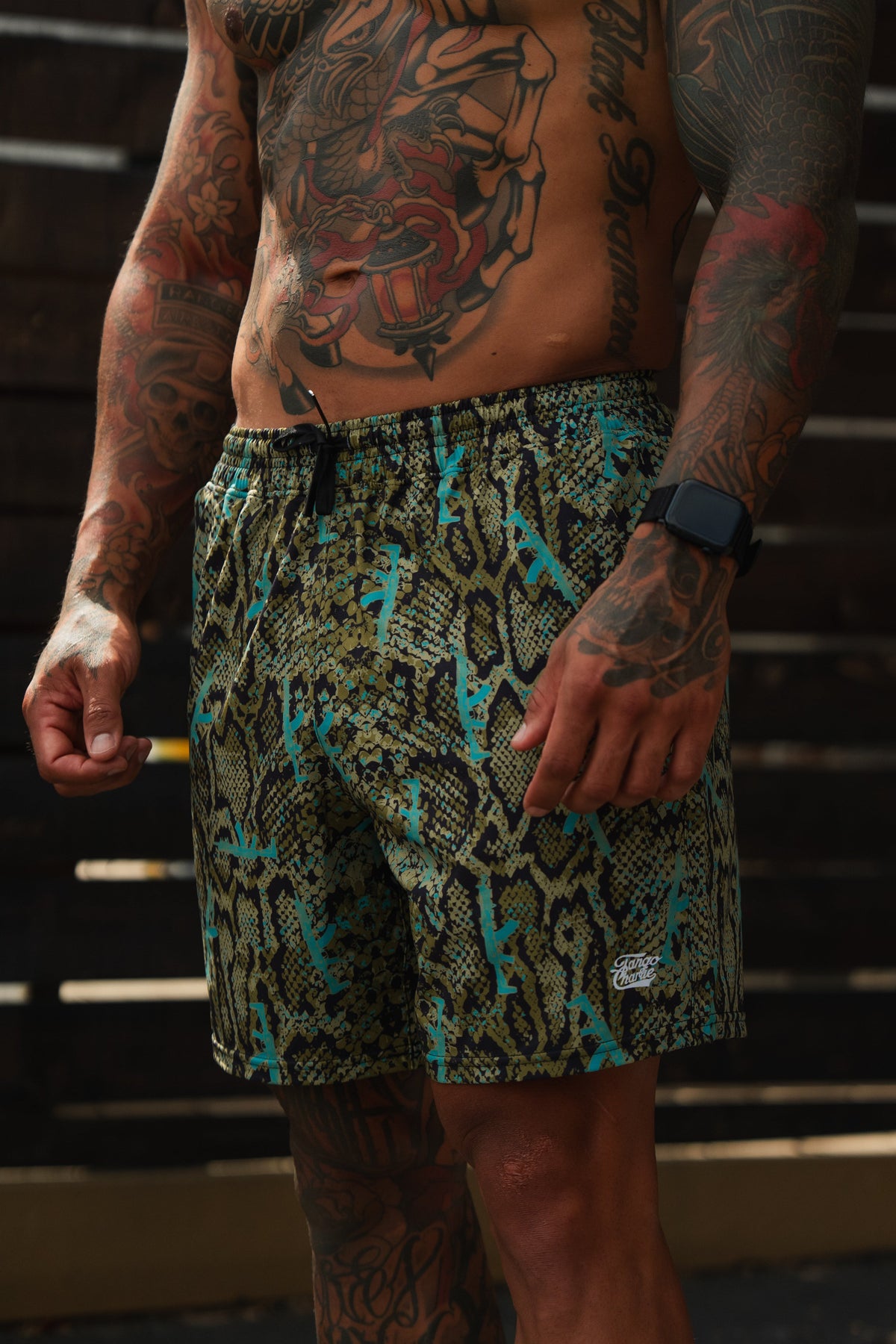 Lethal Venom printed Men's Performance Training Shorts | 5.5"