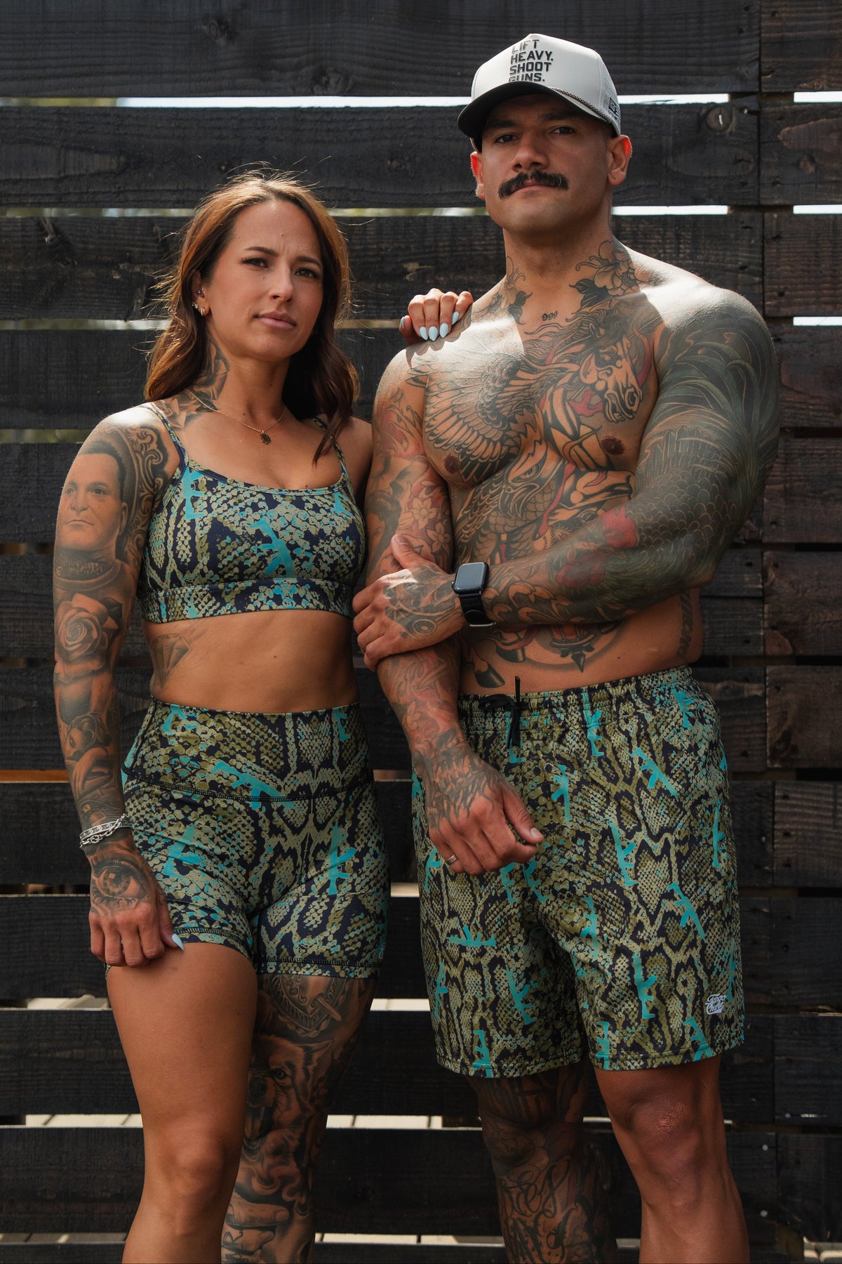 Lethal Venom printed Men's Performance Training Shorts | 5.5"