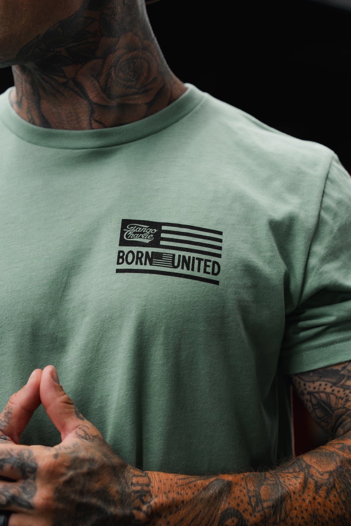 Loaded Leopard LHSG - Seafoam Green Tee MENS UNISEX