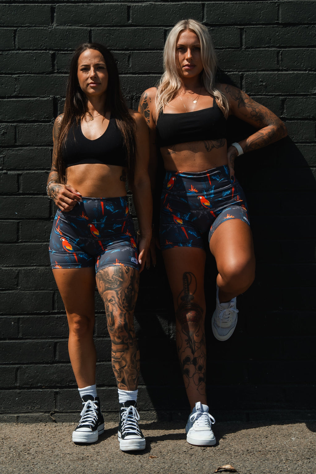 High-Waisted Seamless Front COMPRESSION Training Shorts | Polly's Packing