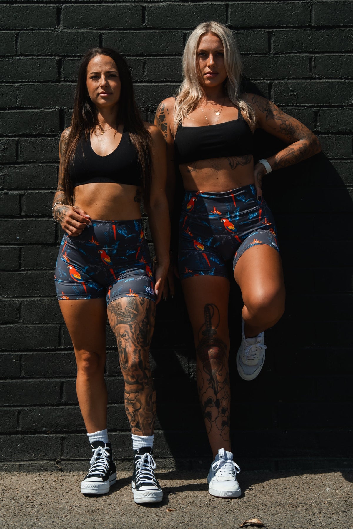High-Waisted Seamless Front COMPRESSION Training Shorts | Polly's Packing