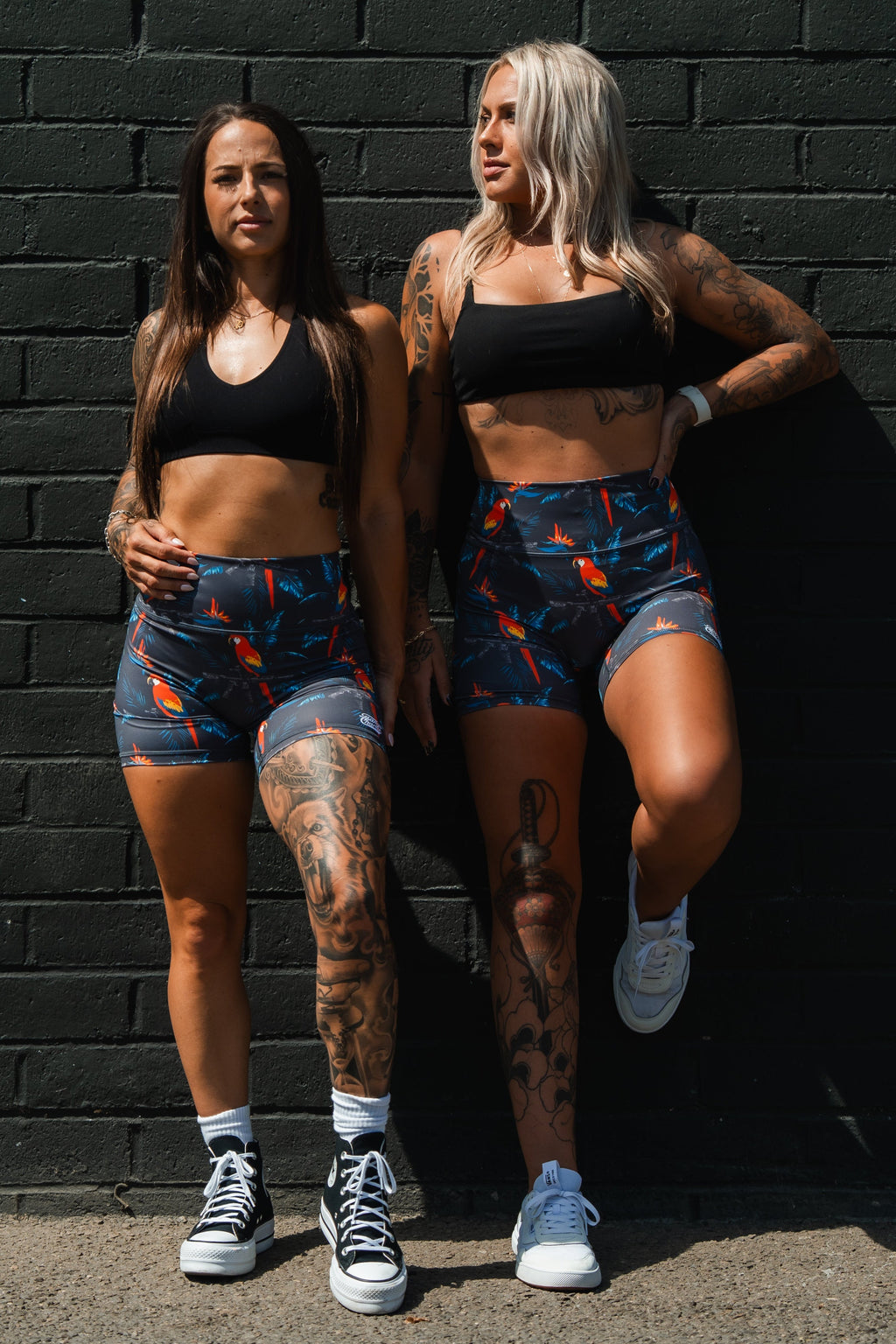 High-Waisted Seamless Front COMPRESSION Training Shorts | Polly's Packing