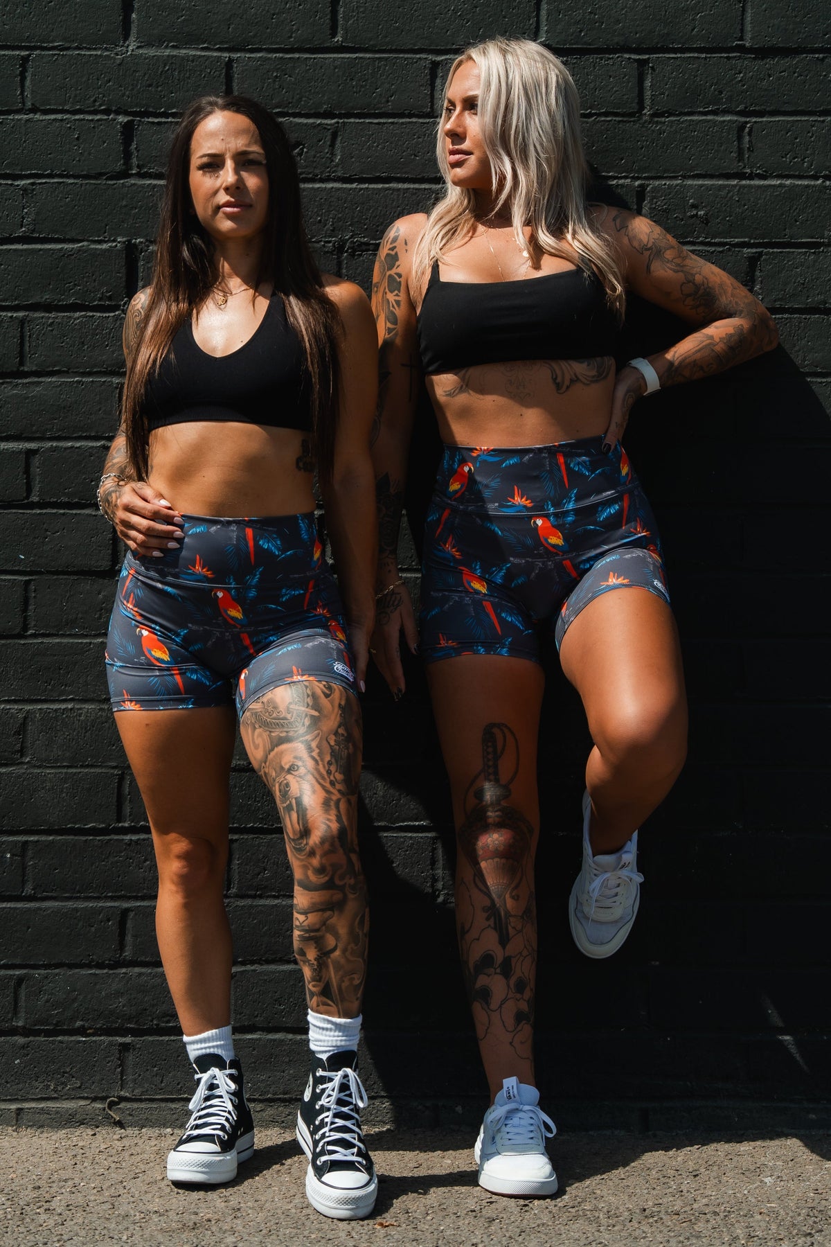 High-Waisted Seamless Front COMPRESSION Training Shorts | Polly's Packing